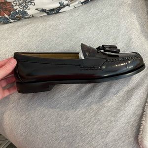 cole haan pinch tassel loafer burgundy